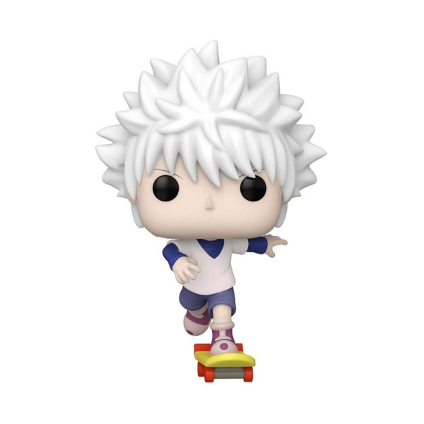 Funko pop hunter x hunter killua zoldyck con patineta 72025 D