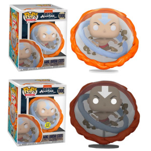 Funko pop animacion avatar the last airbender la leyenda de aang todos los elementos glow in the dark brillo en la oscuridad edi D