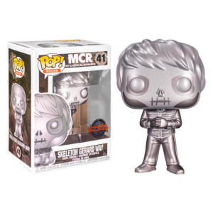 Funko pop estrellas del rock my chemical romance skeleton gerard way version platino edicion limitada exclusiva 56137 D