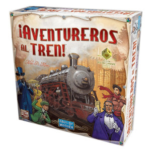 Juego de mesa aventureros al tren pegi 8 D