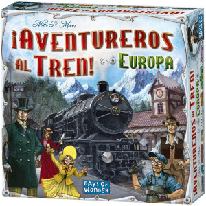 Juego de mesa ¡AVENTUREROS AL TREN! EUROPA D