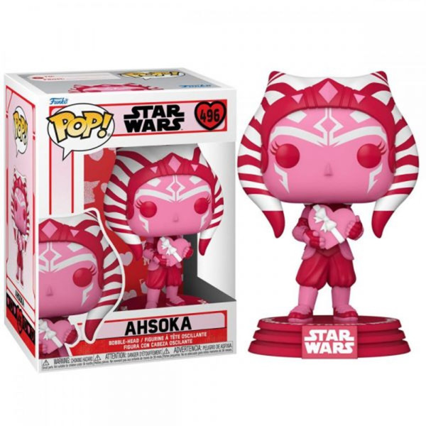 Funko pop star wars the mandalorian san valentín ahsoka 60120 D