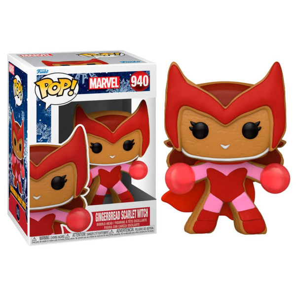 Funko pop maravilha natal gingerbitch scarlet bruxa 57129 D