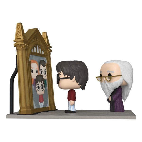 Funko pop moment harry potter espeo de oesed harry & dumbledore 63144 D