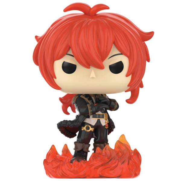 Funko pop videojuegos genshin impact s2 diluc ragnvindr 80895 D