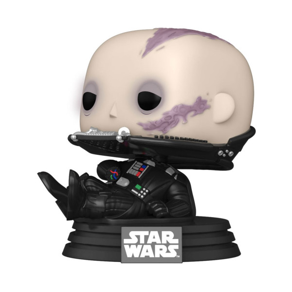 Funko pop star wars retorno del jedi 40 aniversario darth vader desenmascarado 70750 D