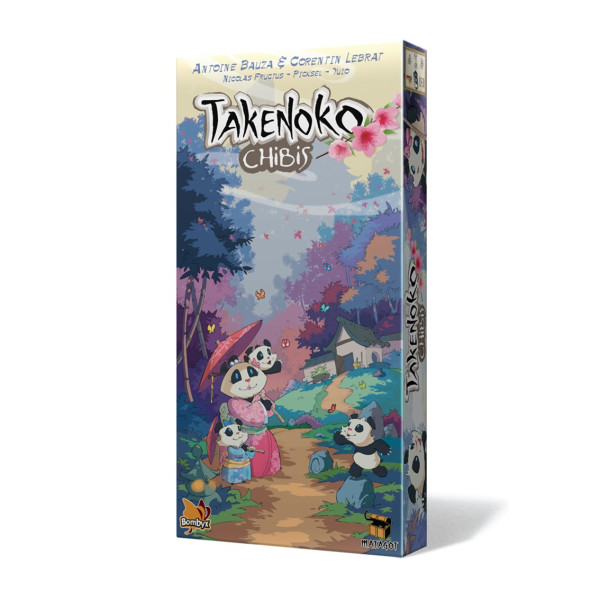 Jogo de tabuleiro takeoko: expansão chibis pegi 8 D