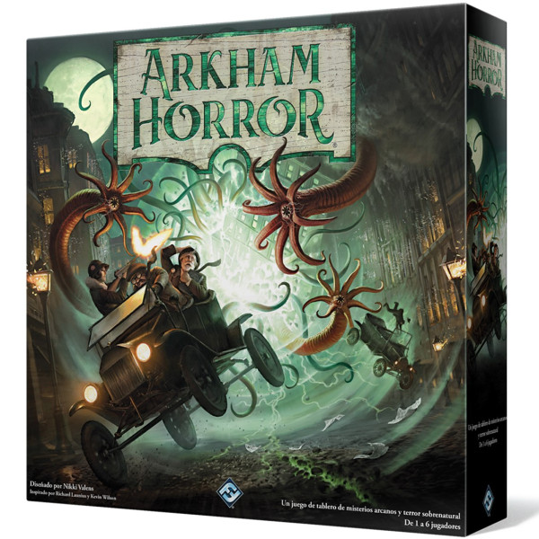 Juego de mesa ASMODEE ARKHAM HORROR 3ª EDICION D