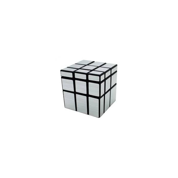 Cubo de rubik qiyi espelho 3x3 prata D