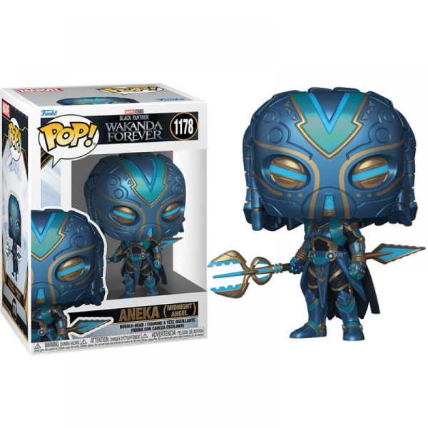 Funko pop maravilha preto panther wakanda para sempre aneka 66720 D