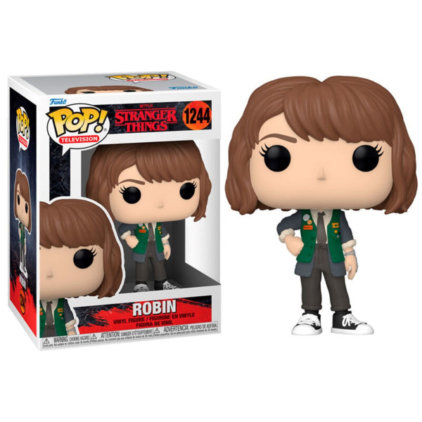 Funko pop series tv stranger things s4 robin 62397 D