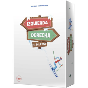 Jogo de tabuleiro da esquerda para a direita, o dilema do pegi 18 D