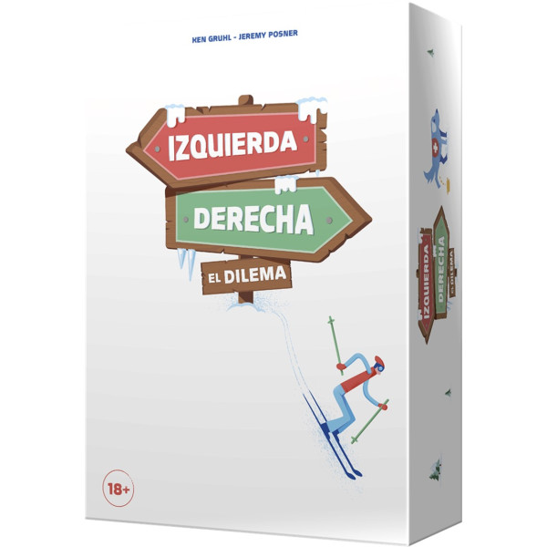 Jogo de tabuleiro da esquerda para a direita, o dilema do pegi 18 D