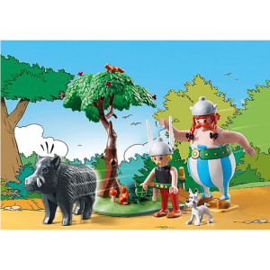 Playmobil astérix: la caza del jabalí D