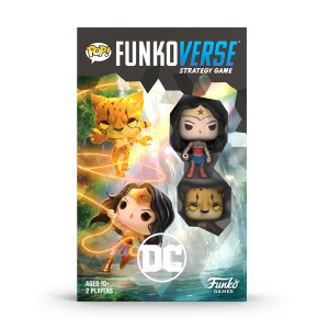 Funkoverse dc board game edição 102 mulher maravilha e chita inglês D