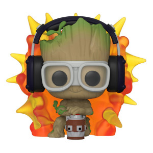 Funko pop marvel guardianes de la galaxia groot con detonador 70653 D