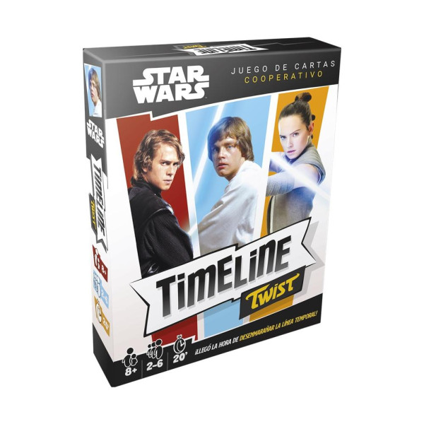 Juego de mesa timeline twist star wars edad recomendada 7 años D