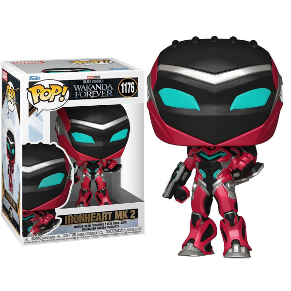 Funko pop marvel black panther wakanda forever ironheart mk 2 66717 D