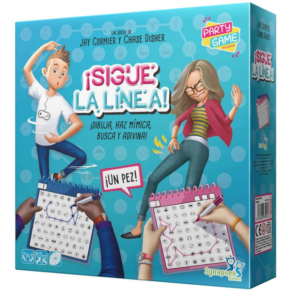 Juego de mesa ¡sigue la linea! pegi 10 D