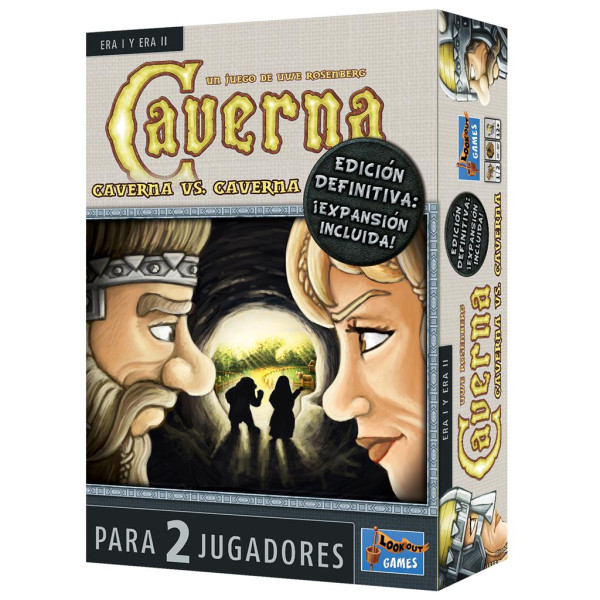 Juego de mesa caverna: caverna vs caverna pegi 12 D