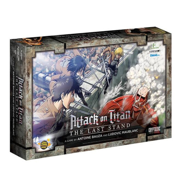 Juego de mesa attack on titan the last stand edad recomendada 14 años (ingles) D