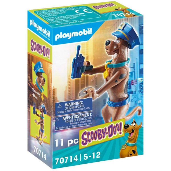 Playmobil scooby - doo! figura coleccionable policia D