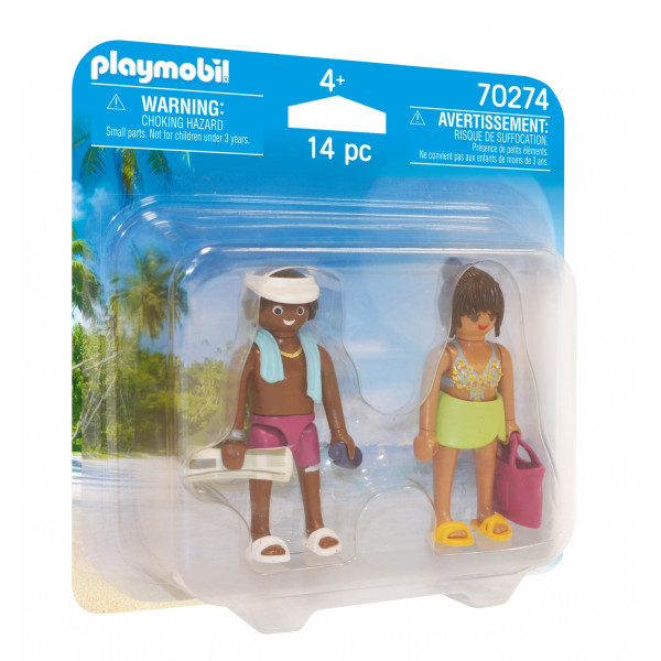 Playmobil figuras pareja de vacaciones D