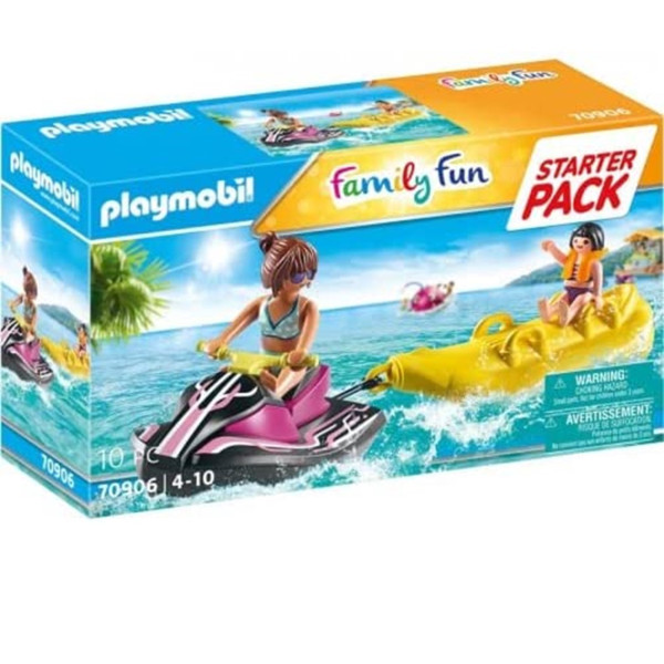 Playmobil starter pack moto de agua con bote banana D