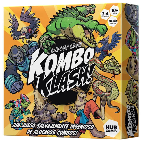 Juego de mesa kombo klash! pegi 10 D