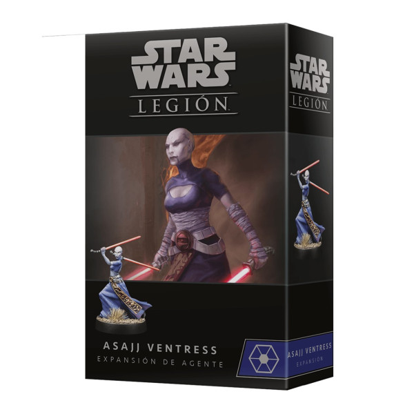 Juego de mesa star wars legion asajj ventress edad recomendada 14 años D