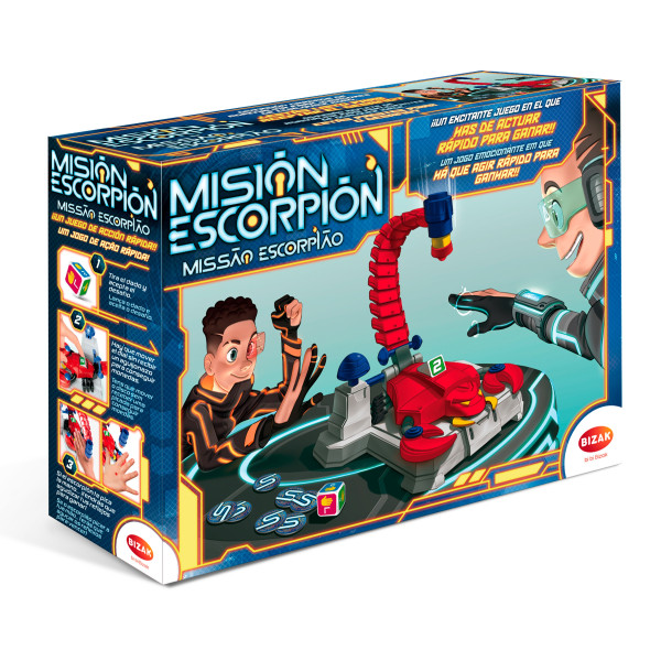 Jogo de tabuleiro da missão Bizak Scorpion D