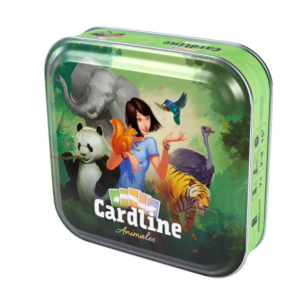 Juego de mesa cardline animales edad recomendada 7 años D