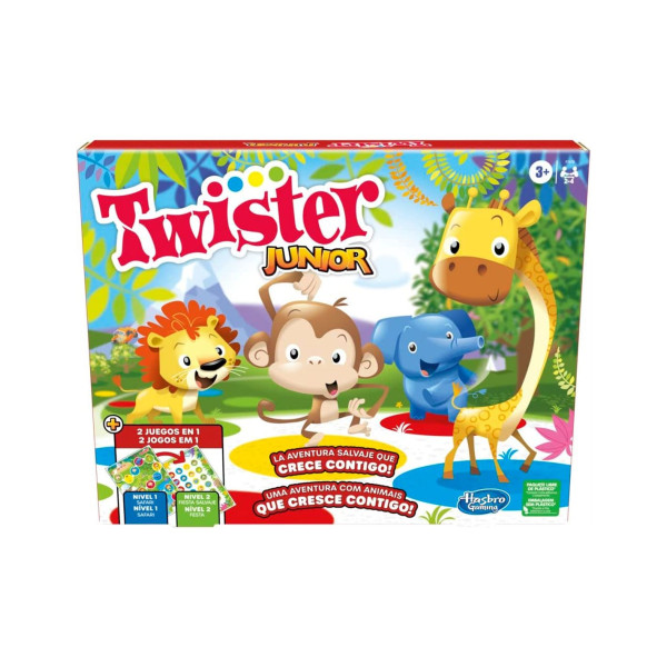 Jogo júnior Hasbro twister - versão multilíngue D