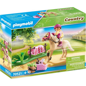 Pônei alemão colecionável da Playmobil D