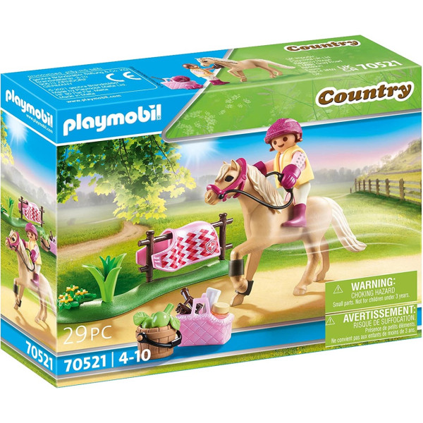 Playmobil coleccionable poni de equitacion aleman D