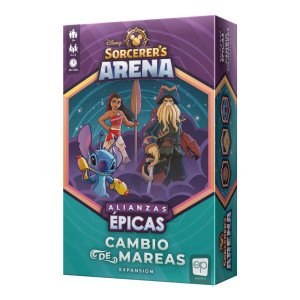 Jogo de tabuleiro da Disney feiticeiro areia mudança de maré expansão idade recomendada 13 anos D