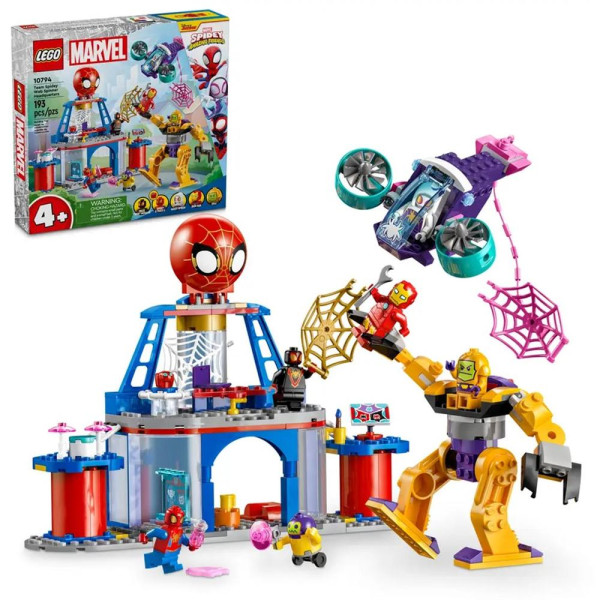 Lego cuartel general aracnido del equipo spidey D