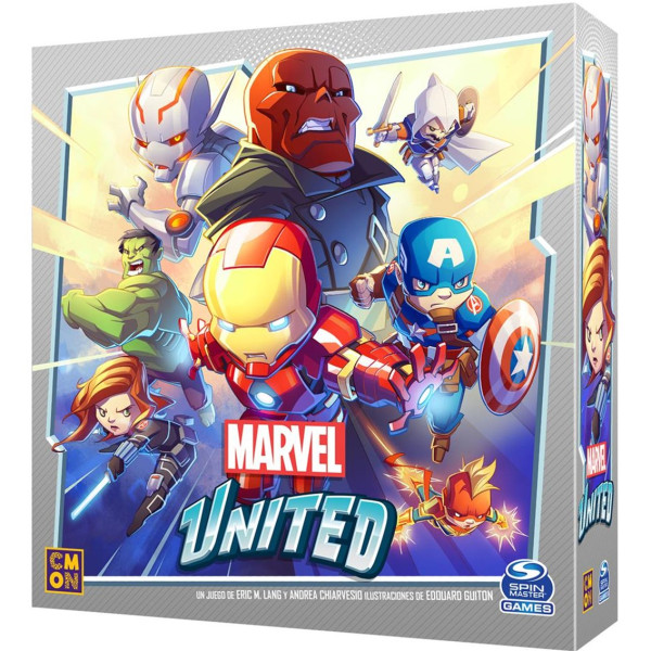 Jogo de mesa asmodee marvel unidos pegi 14 D