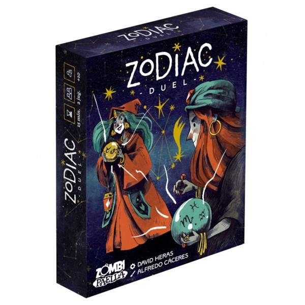 Jogo de tabuleiro Zodiac Duel Pegi 10 D