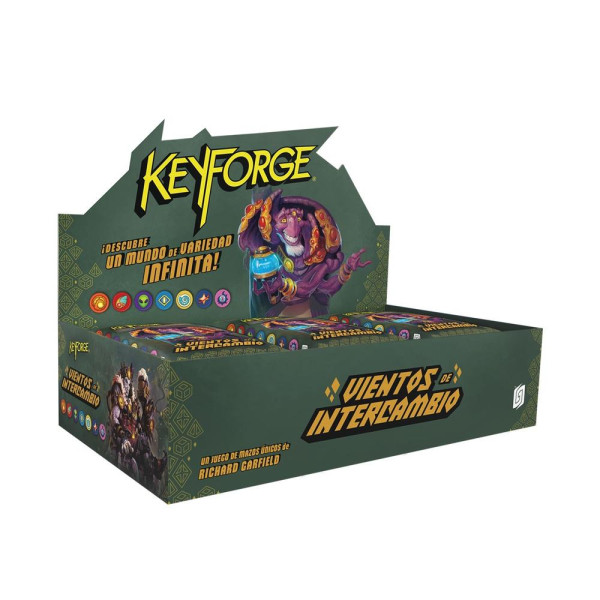 Juego de mesa keyforge vientos de intercambio edad recomendada 14 años D