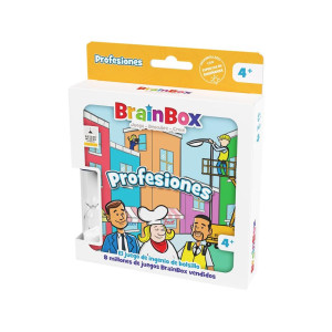 Profissões de jogos de tabuleiro de bolso Brainbox recomendadas para 4 anos de idade D