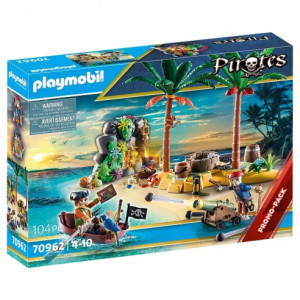 Playmobil Treasure Island com esqueleto D