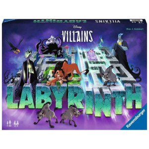 Jogo de tabuleiro dos vilões da Disney do labirinto Ravensburger D