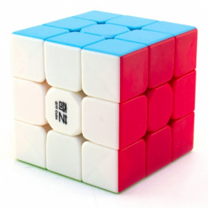 Cubo de rubik qiyi warrior 3x3 stk multicolor D