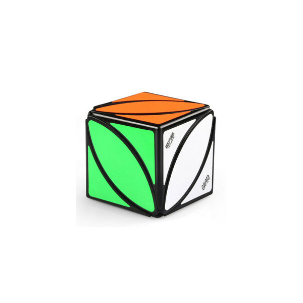 Cubo de rubik qiyi ivy modificação skewb bordas pretas D