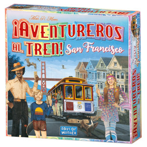 Juego de mesa aventureros al tren san francisco pegi 8 D