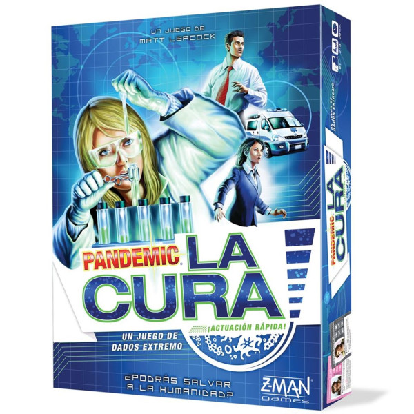 Juego de mesa pandemic la cura pegi 8 D