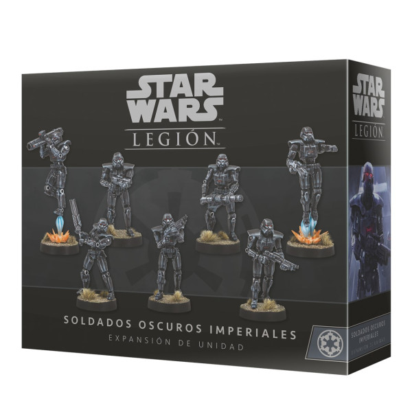 Juego de mesa star wars legion soldados oscuros imperiales edad recomendada 14 D