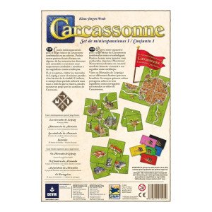 Juego de mesa devir carcassonne expansiones reunidas D