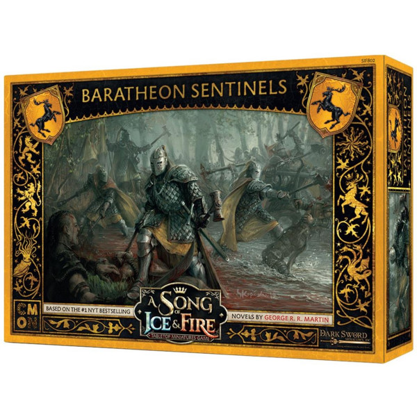 Jogo de tabuleiro Asmodee, uma canção de gelo e fogo: sentinelas baratheon pegi 14 D